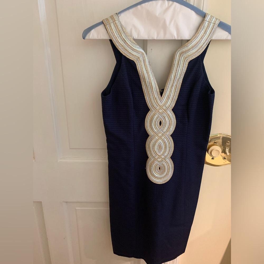 Lilly Pulitzer Classic Navy Dress